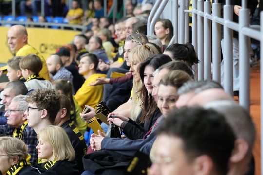 Święta nie święta na mecz Luk Bogdanki trzeba pójść. 