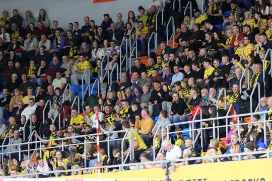 Święta nie święta na mecz Luk Bogdanki trzeba pójść. 