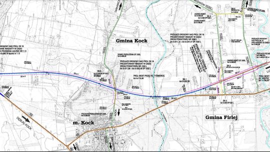 Projekt obwodnicy Kocka i Woli Skromowskiej