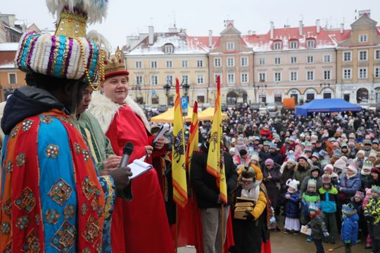Orszak Trzech Króli przeszedł ulicami Lublina.