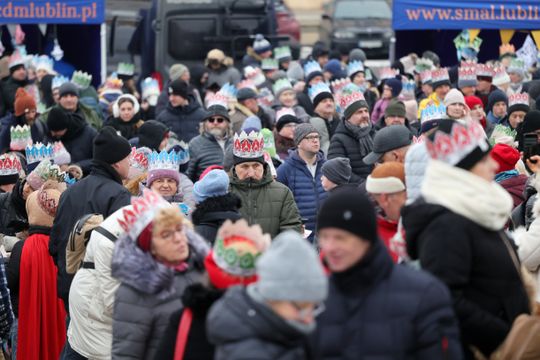 Orszak Trzech Króli przeszedł ulicami Lublina.