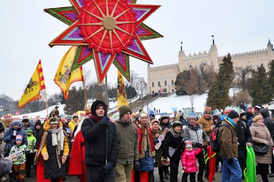Orszak Trzech Króli przeszedł ulicami Lublina.