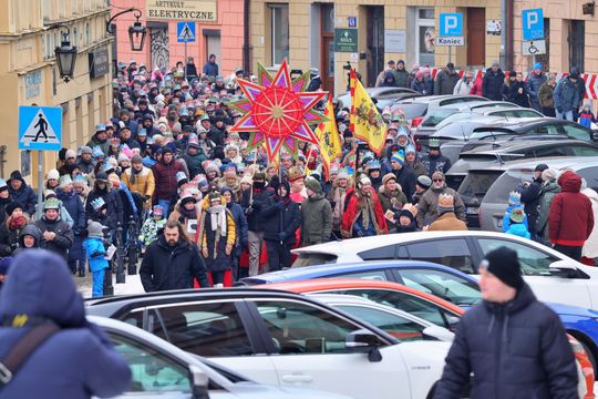 Orszak Trzech Króli przeszedł ulicami Lublina.