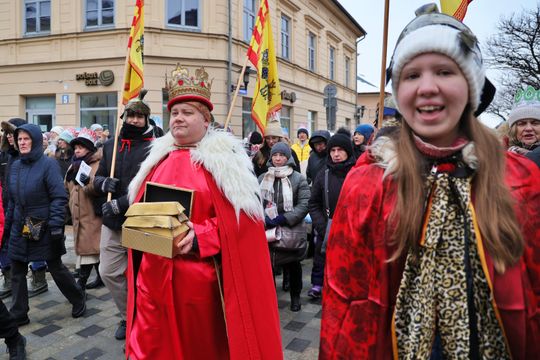 Orszak Trzech Króli przeszedł ulicami Lublina.