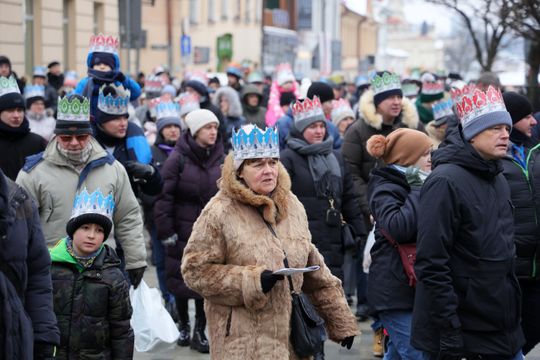 Orszak Trzech Króli przeszedł ulicami Lublina.