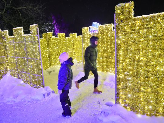 Lumina Park w zimowej odsłonie. Lumina Park w zimowej odsłonie.