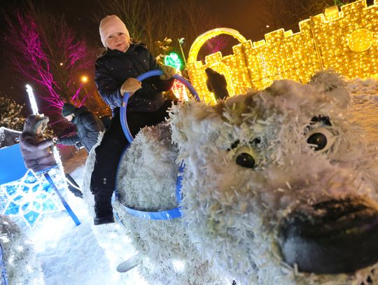 Lumina Park w zimowej odsłonie.