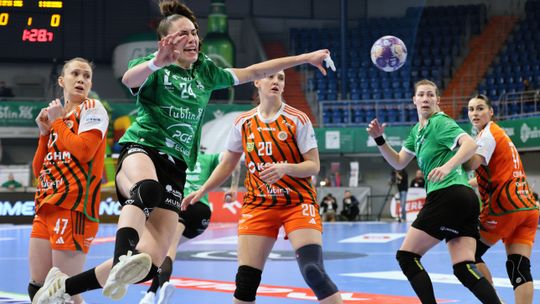 PGE MKS El-Volt Lublin pokonuje Zagłębie Lubin.