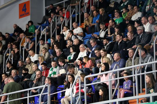  PGE MKS El-Volt Lublin pokonuje Zagłębie Lublin.