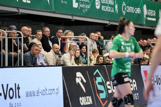  PGE MKS El-Volt Lublin pokonuje Zagłębie Lublin.