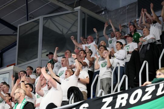  PGE MKS El-Volt Lublin pokonuje Zagłębie Lublin.