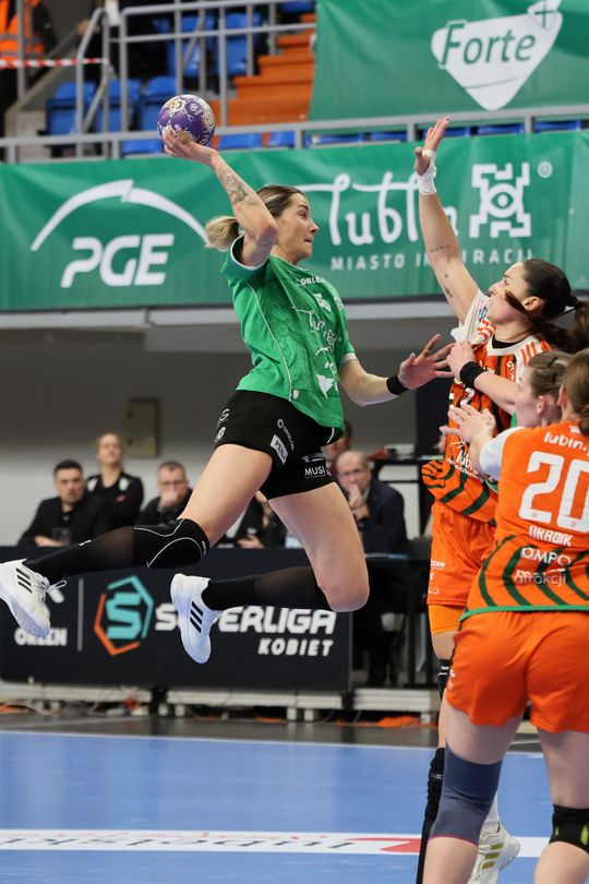  PGE MKS El-Volt Lublin pokonuje Zagłębie Lublin.