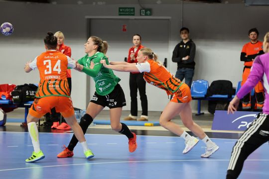  PGE MKS El-Volt Lublin pokonuje Zagłębie Lublin.