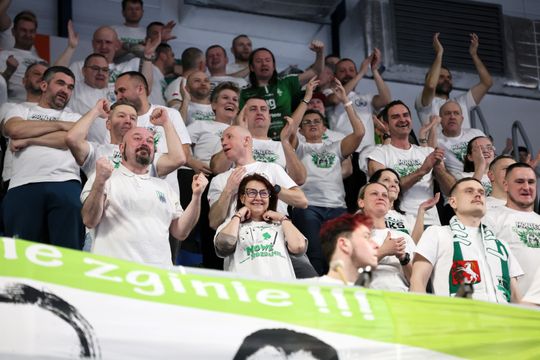  PGE MKS El-Volt Lublin pokonuje Zagłębie Lublin.