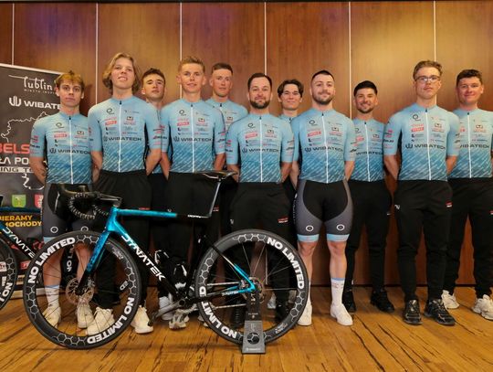 Prezentacja kolarzy z drużyny Lubelskie Perła Polski