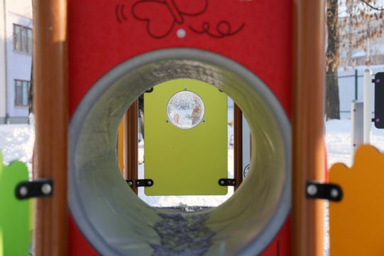 Otwarcie placu zabaw przy Wolskiej.