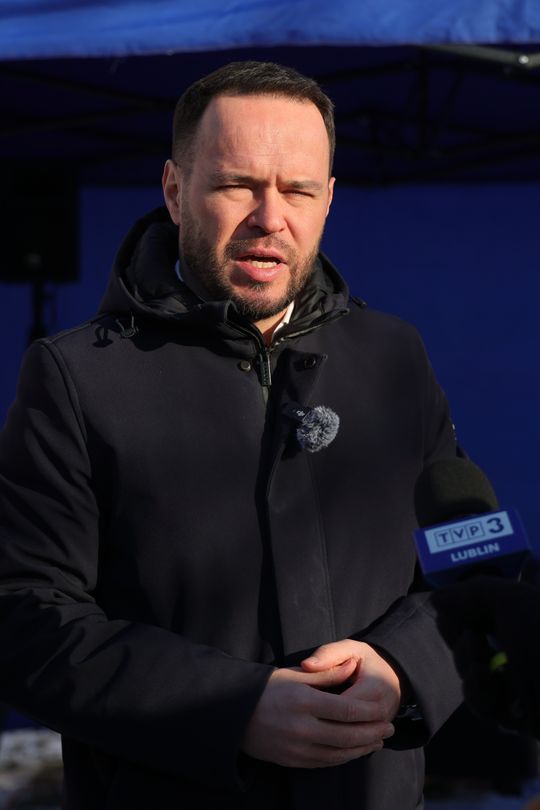 Otwarcie placu zabaw przy Wolskiej.