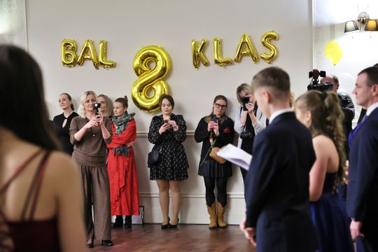 Bal 8  klas Szkoły Podstawowej nr 43 im. Ignacego Jana Paderewskiego.