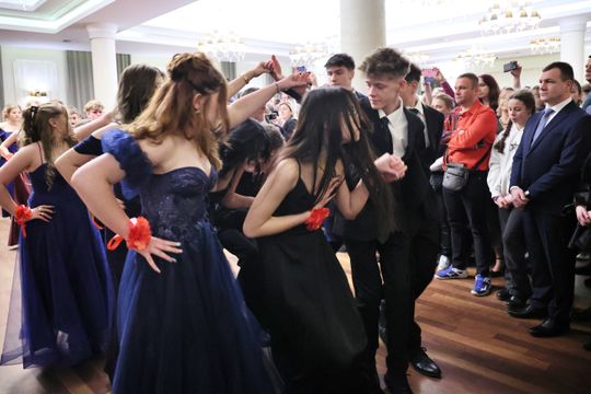 Bal 8  klas Szkoły Podstawowej nr 43 im. Ignacego Jana Paderewskiego.