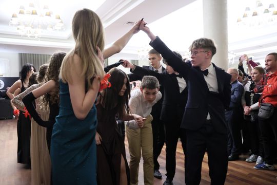 Bal 8  klas Szkoły Podstawowej nr 43 im. Ignacego Jana Paderewskiego.