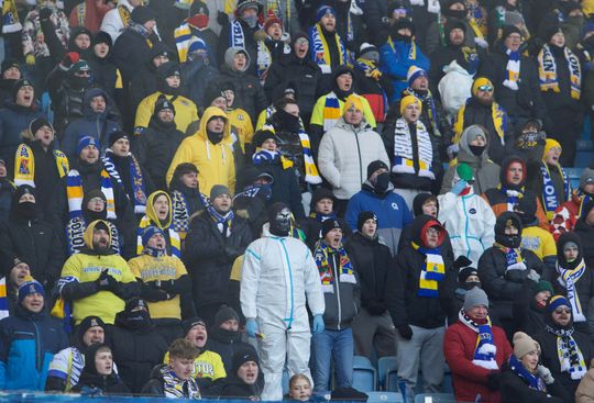 To był mecz dla wytrwałych. Motor w arktycznych warunkach pokonuje przyjezdnych ze Szczecina. Zobacz zdjęcia kibiców.