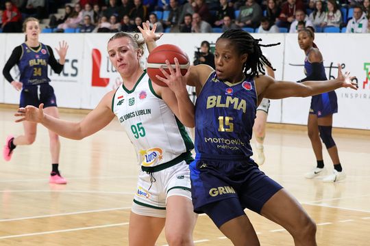 Azs UMCS przegrywa mecz w Eurocup. Francuski za mocne na lublinianki. Zobacz zdjęcia z meczu.