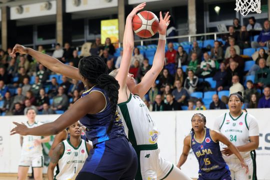 Azs UMCS przegrywa mecz w Eurocup. Francuski za mocne na lublinianki. Zobacz zdjęcia z meczu.