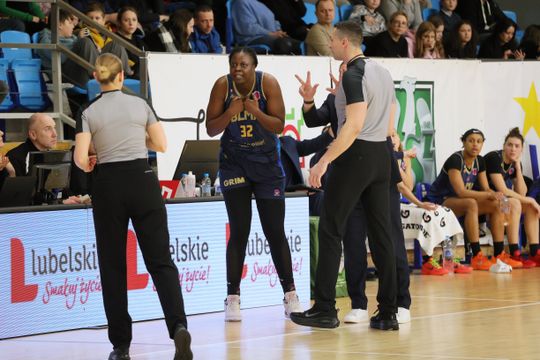 Azs UMCS przegrywa mecz w Eurocup. Francuski za mocne na lublinianki. Zobacz zdjęcia z meczu.