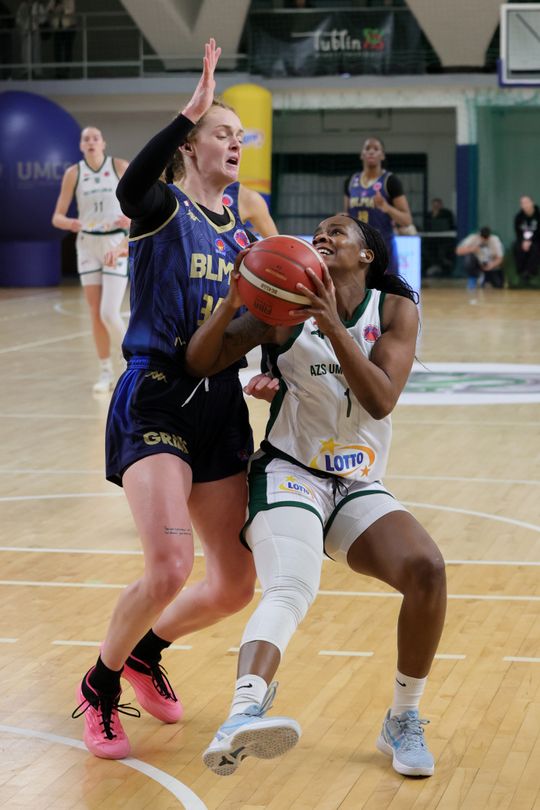 Azs UMCS przegrywa mecz w Eurocup. Francuski za mocne na lublinianki. Zobacz zdjęcia z meczu.