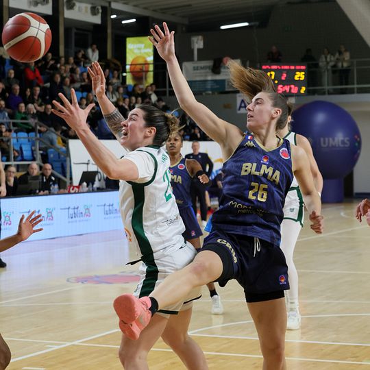 Azs UMCS przegrywa mecz w Eurocup. Francuski za mocne na lublinianki. Zobacz zdjęcia z meczu.