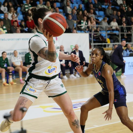 Azs UMCS przegrywa mecz w Eurocup. Francuski za mocne na lublinianki. Zobacz zdjęcia z meczu.