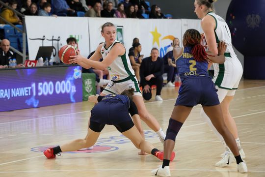 Azs UMCS przegrywa mecz w Eurocup. Francuski za mocne na lublinianki. Zobacz zdjęcia z meczu.