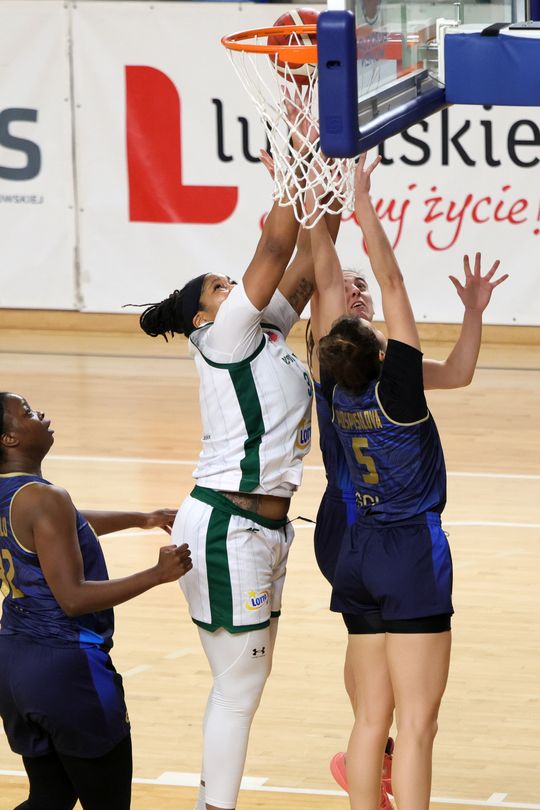 Azs UMCS przegrywa mecz w Eurocup. Francuski za mocne na lublinianki. Zobacz zdjęcia z meczu.