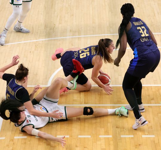 Azs UMCS przegrywa mecz w Eurocup. Francuski za mocne na lublinianki. Zobacz zdjęcia z meczu.