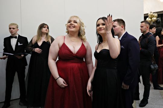 Studniówka Liceum Ogólnokształcącego Lubelskiej Akademii WSEI w Atelii.