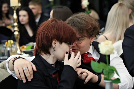 Studniówka Liceum Ogólnokształcącego Lubelskiej Akademii WSEI w Atelii.