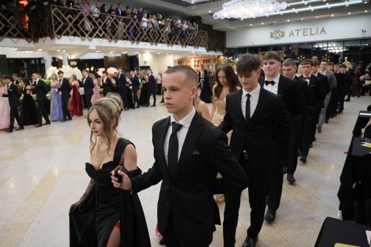 Studniówka Liceum Ogólnokształcącego Lubelskiej Akademii WSEI w Atelii.