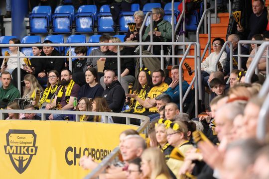 Tak bawili się kibice na meczu siatkarzy. Wsparcie trybun nie pomogło Luk Bogdanka znowu przegrała.
