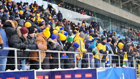 Dwie bramki to było za mało żeby pokonać zespół z Gdańska. Zobacz zdjęcia kibiców na Motor Lublin Arenie.