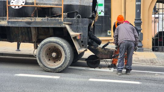 Prace drogowe na ulicy Lubartowskiej w Lublinie Prace drogowe na ulicy Lubartowskiej w Lublinie