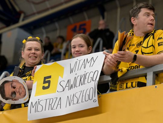 Kibice na meczu Bogdanka LUK Lublin - Aluron CMC Warta Zawiercie