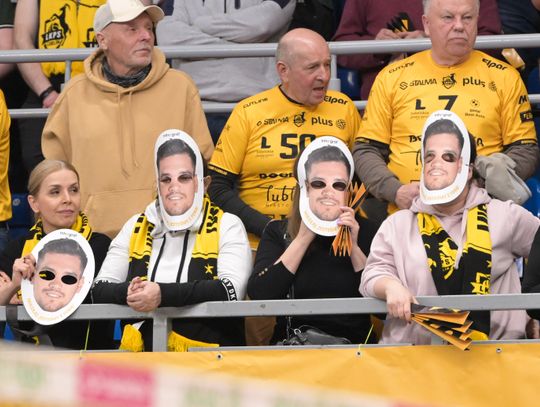 Kibice na meczu Bogdanka LUK Lublin - Aluron CMC Warta Zawiercie