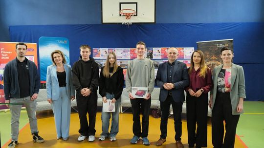 IT Fitness test rozwiązywali uczniowie V LO