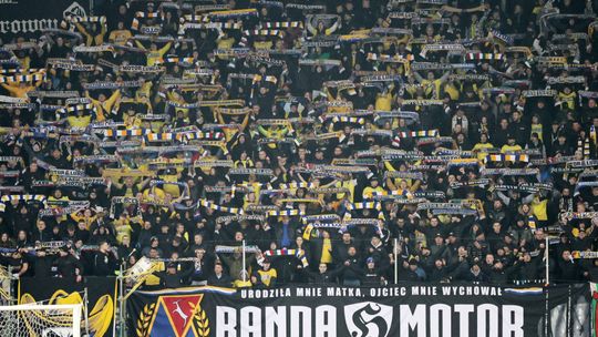 Kibice na meczu Motor Lublin - Zagłębie Lubin. Zobacz zdjęcia fanów na trybunach