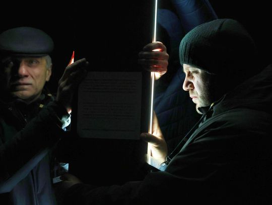 Droga krzyżowa na Majdanku.