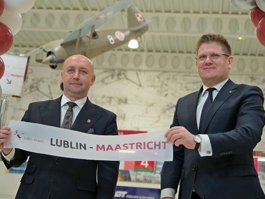 Od dzisiaj polecimy z Lublina do Maastricht