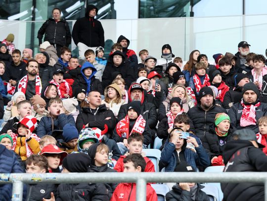 Pełna kibiców Arena Lublin na meczu Polsk Niemcy u20.