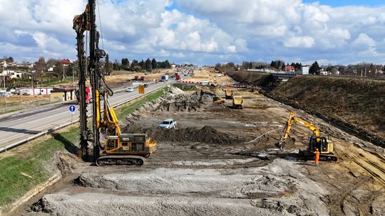 Półmetek na budowie S19 pomiędzy Lublinem i Lubartowem