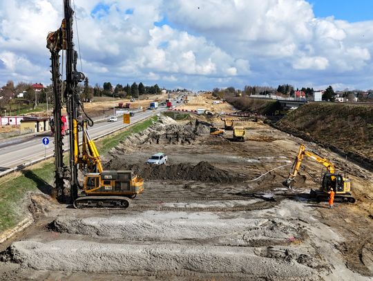 Półmetek na budowie S19 pomiędzy Lublinem i Lubartowem