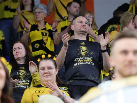 Drugi mecz finałowy PlusLigi: Bogdanka LUK Lublin - Aluron CMC Warta Zawiercie. Zobacz zdjęcia kibiców